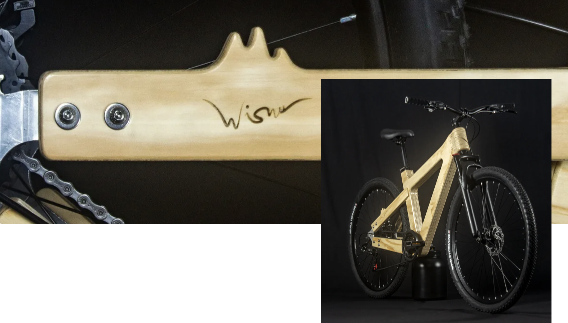Bicicleta de madera contrachapada: ecológica, innovadora y sostenible