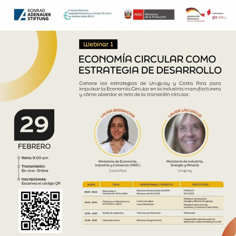 Inicia ciclo de conferencias internacionales sobre Economía Circular