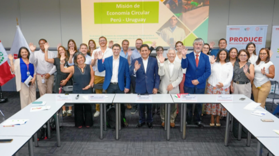Rutas de aprendizaje: Perú y Uruguay intercambian conocimientos técnicos y experiencias en economía circular para impulsar la sostenibilidad y la competitividad