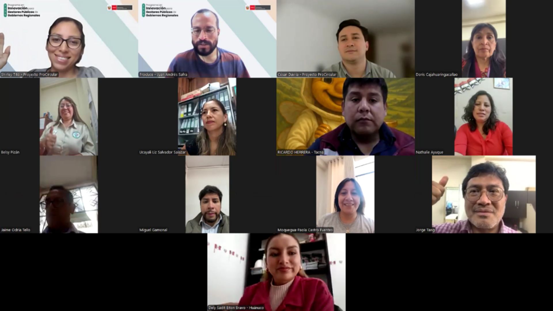 ProCircular fortalece la innovación productiva con enfoque circular en las regiones del Perú