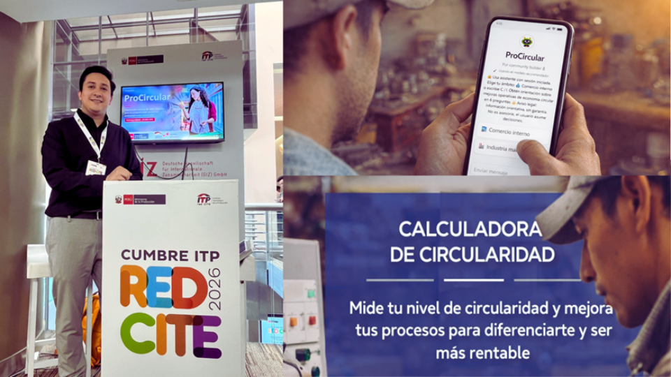 ProCircular acerca herramientas digitales para impulsar la economía circular en la Cumbre ITP red CITE 2026