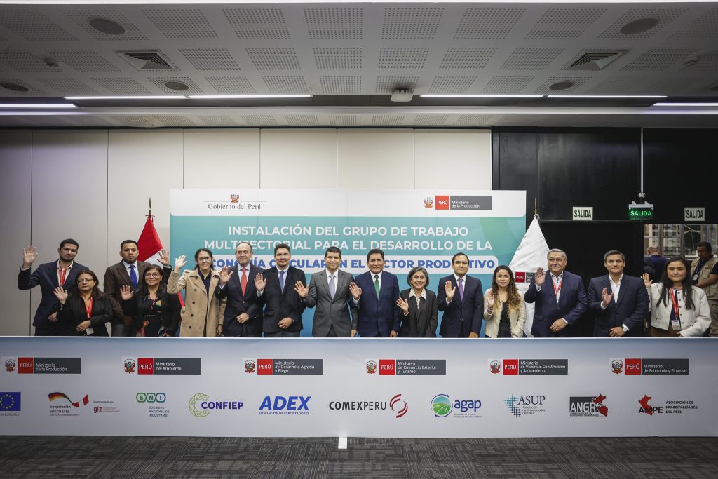 PRODUCE instala grupo multisectorial para acelerar la economía circular en la industria peruana